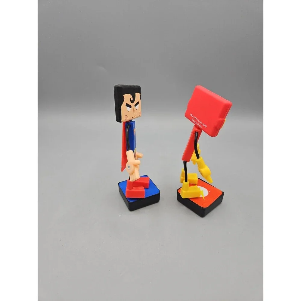 Justice League Bendable Magnetic Figures Lot Flash Superman DC Comics Lot Of 2
